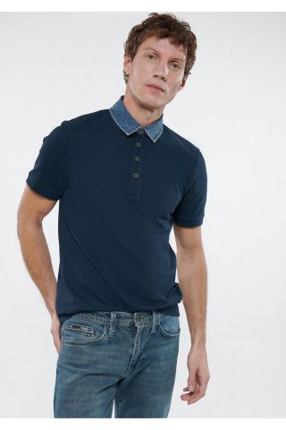 MAVİ ERKEK POLO TİŞÖRT Gece Lacivert 062685-28417