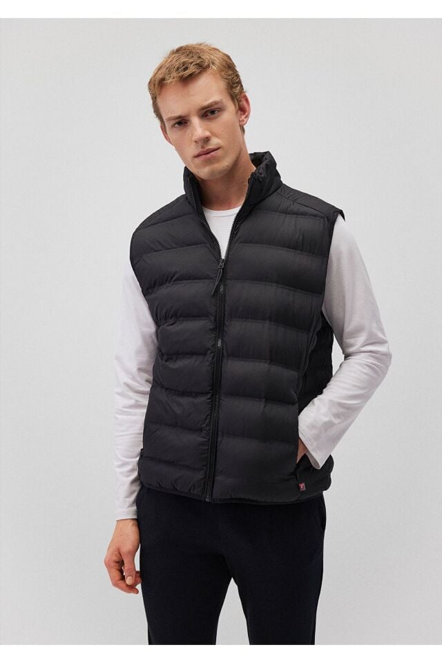 MAVİ ERKEK YELEK Siyah 0110356-900