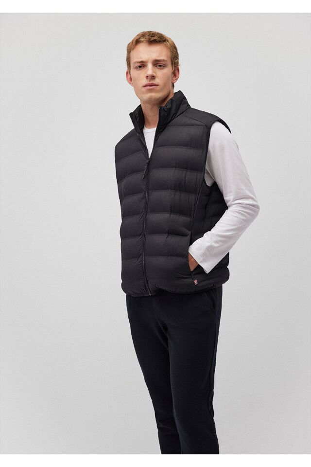 MAVİ ERKEK YELEK Siyah 0110356-900