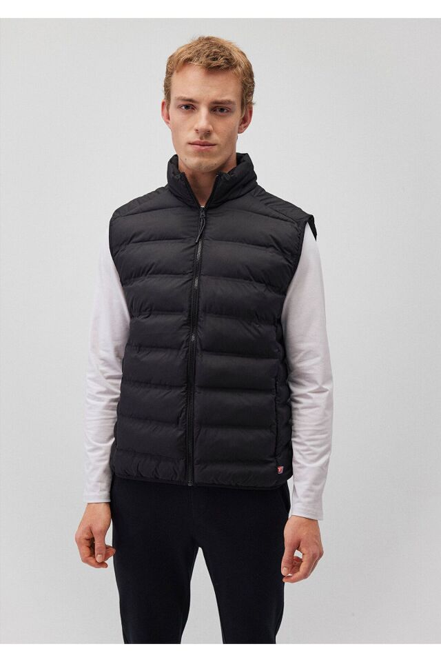 MAVİ ERKEK YELEK Siyah 0110356-900