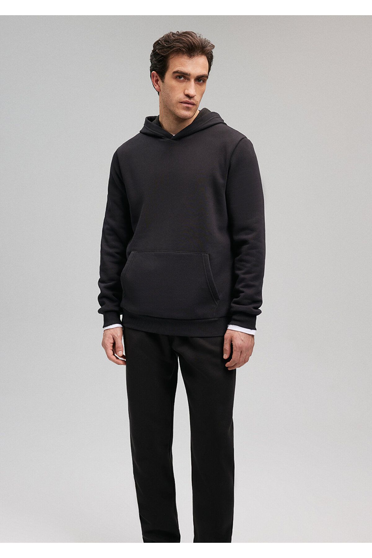 MAVİ ERKEK KAPÜŞONLU SWEATSHIRT  Siyah 0610937-900