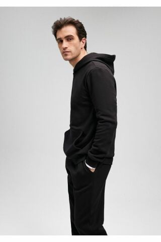 MAVİ ERKEK KAPÜŞONLU SWEATSHIRT  Siyah 0610937-900