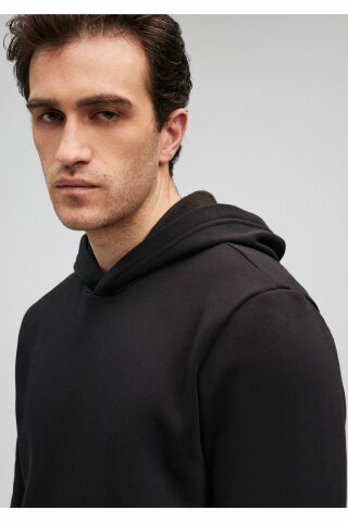 MAVİ ERKEK KAPÜŞONLU SWEATSHIRT  Siyah 0610937-900