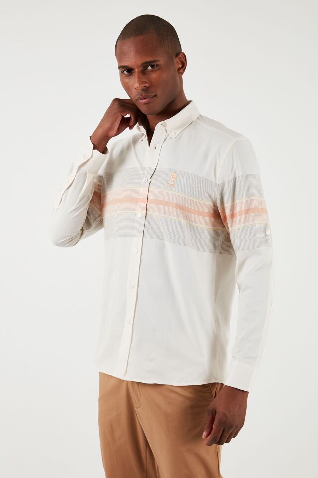 U.S. POLO ASSN. ERKEK DOKUMA GOMLEK G081GL004-0-1831534