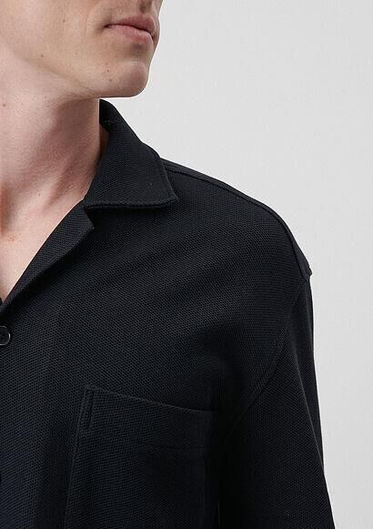 MAVİ ERKEK ÇİFT CEP GÖMLEK Siyah 0210725-900