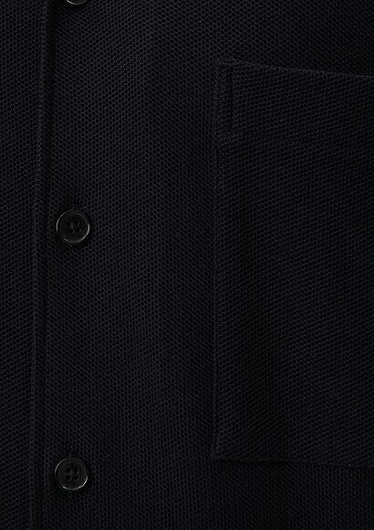 MAVİ ERKEK ÇİFT CEP GÖMLEK Siyah 0210725-900