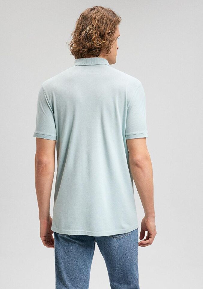 MAVİ ERKEK POLO TİŞÖRT Cloud Blue 066157-70805