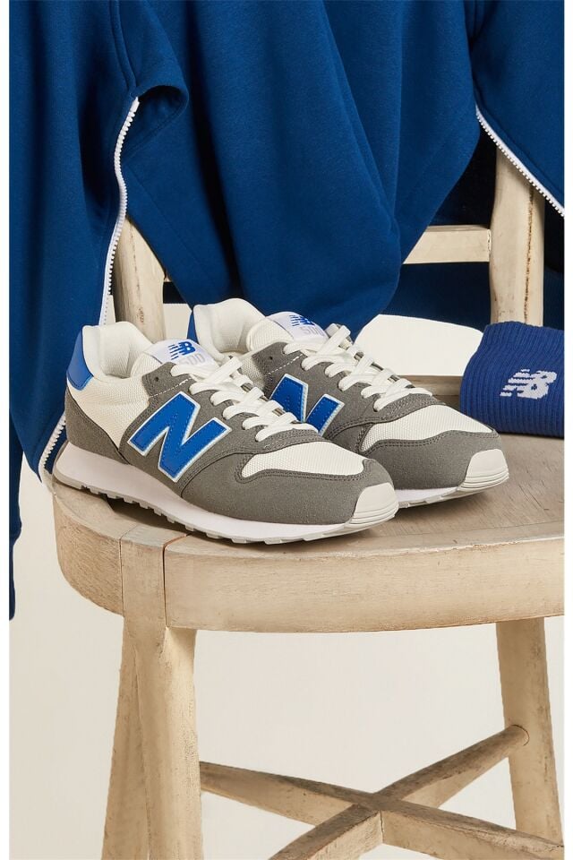 NEW BALANCE ERKEK GÜNLÜK AYAKKABI GM500IWS GRİ - 46.5