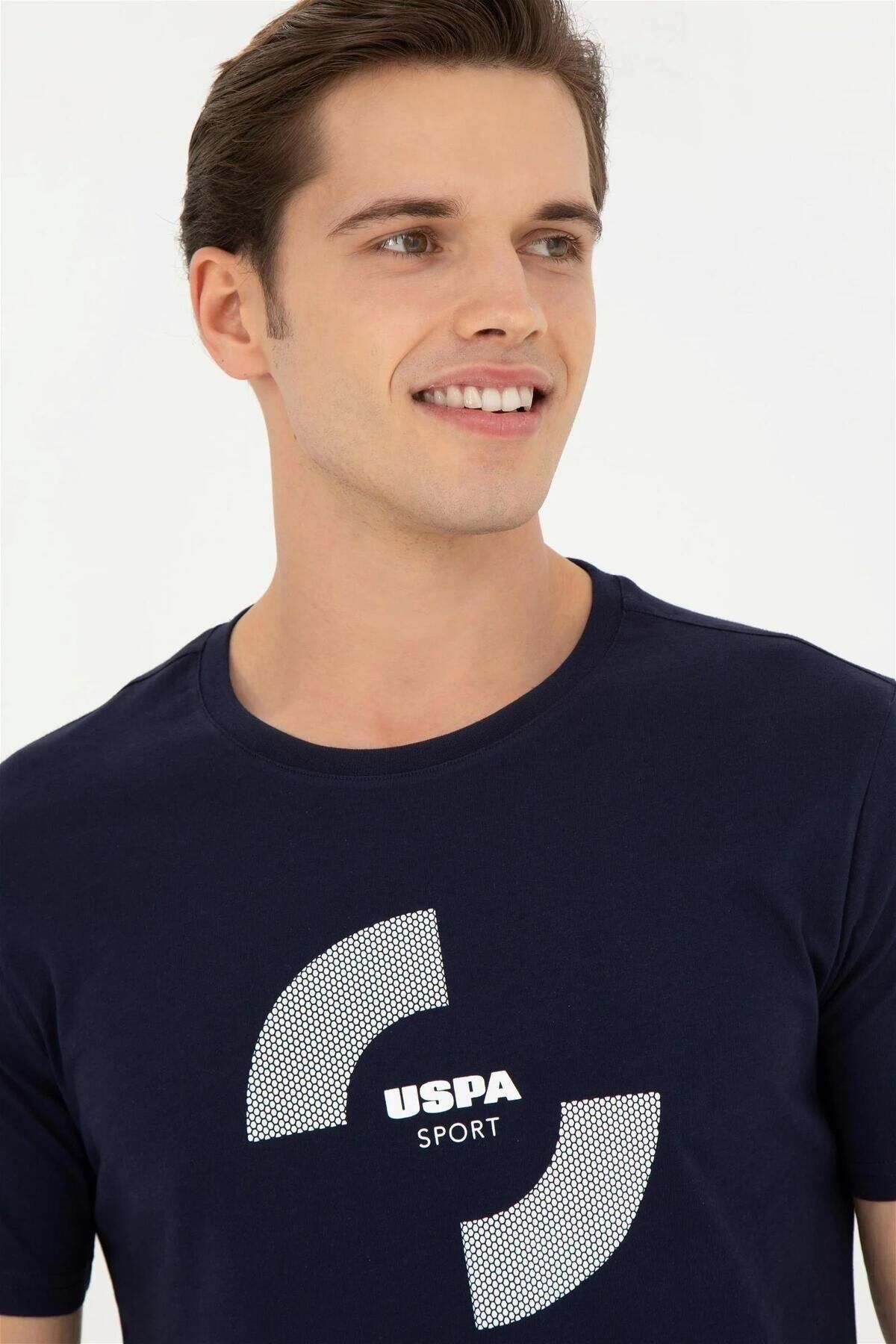 U.S. POLO ASSN. ERKEK T-SHİRT G081SZ011-0-1824946 LACİVERT - M