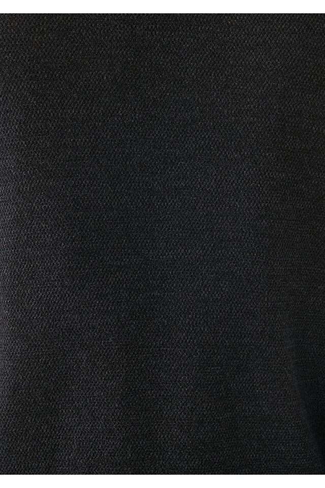 MAVİ ERKEK BİSİKLET YAKA KAZAK Siyah 070781-900