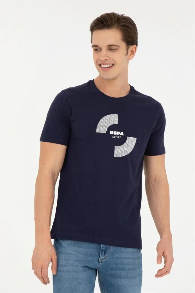 U.S. POLO ASSN. ERKEK T-SHİRT G081SZ011-0-1824946 LACİVERT - XL