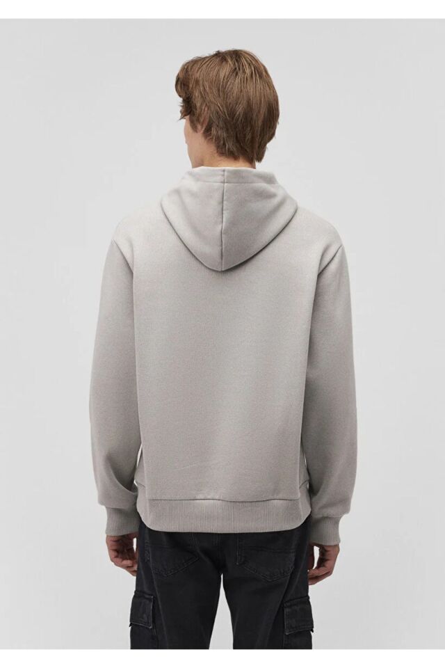 MAVİ ERKEK MAVİ BASKILI SWEATSHIRT Mineral Gri 0S10199-70093