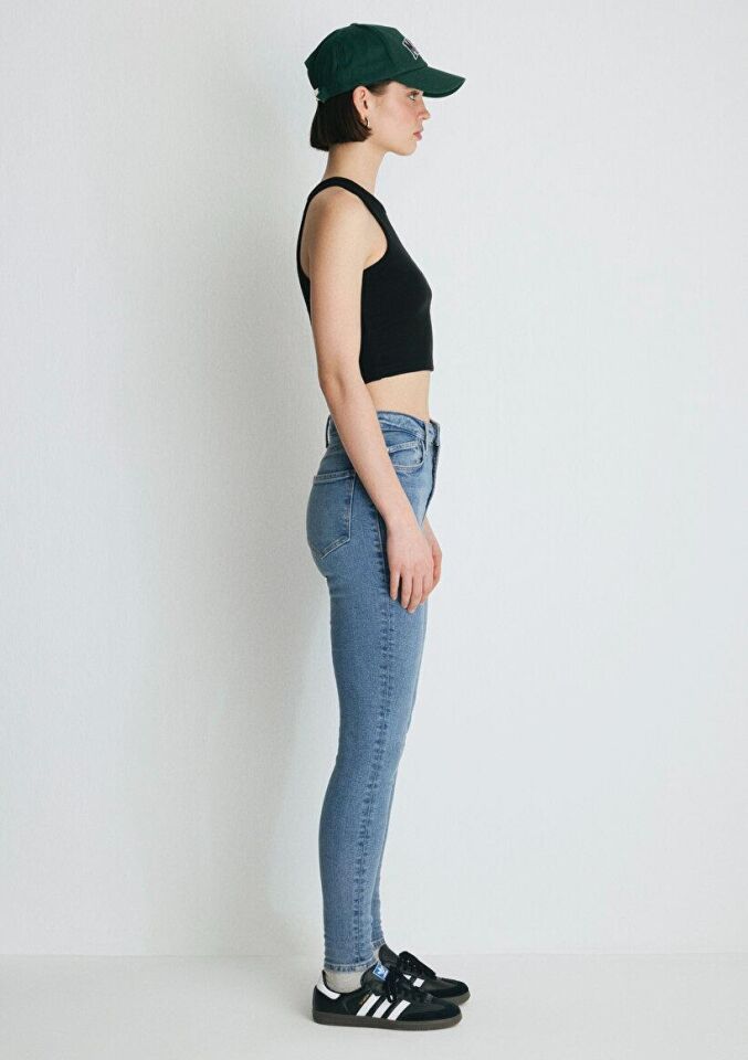 MAVİ KADIN SERENAY Mid Brushed GOLD SHAPE 100980-82194