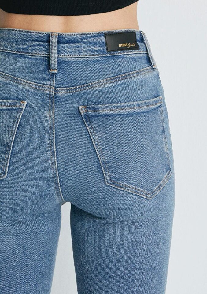 MAVİ KADIN SERENAY Mid Brushed GOLD SHAPE 100980-82194