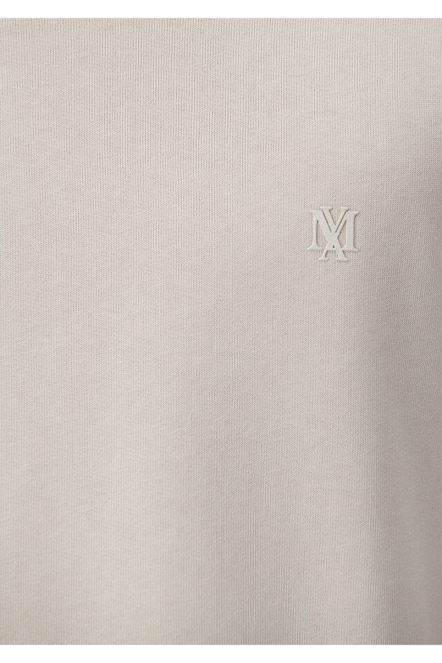 MAVİ ERKEK BİSİKLET YAKA SWEATSHIRT Açık Bej 0610060-70055 BEJ - S