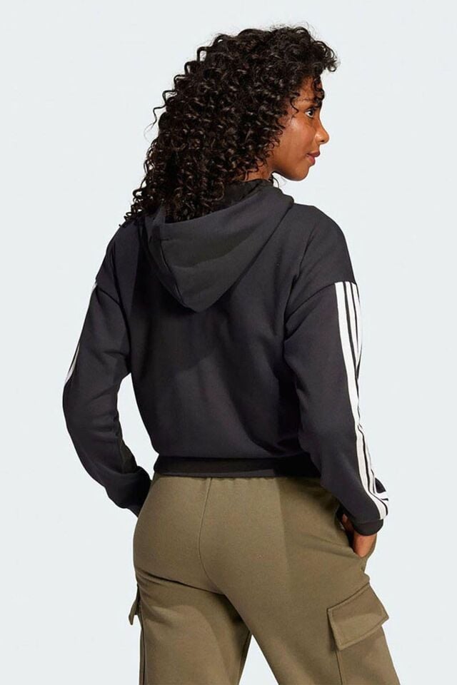 ADİDAS GÜNLÜK KADIN KAPÜŞONLU SWEATSHIRT W 3S FT FZ HD JE0052