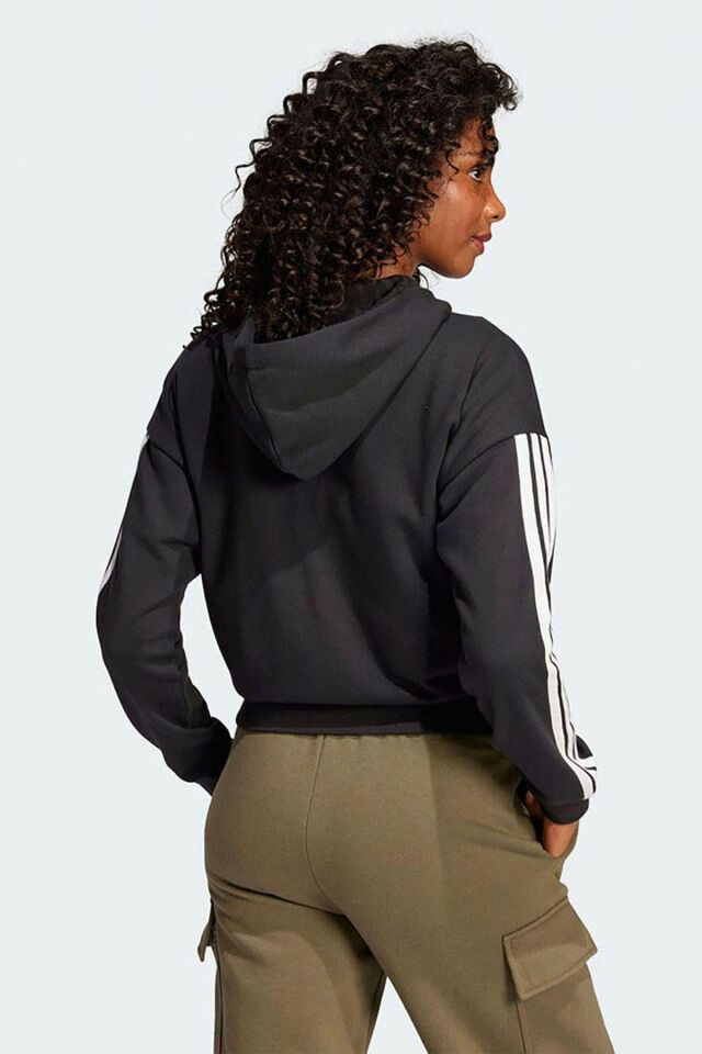 ADİDAS GÜNLÜK KADIN KAPÜŞONLU SWEATSHIRT W 3S FT FZ HD JE0052