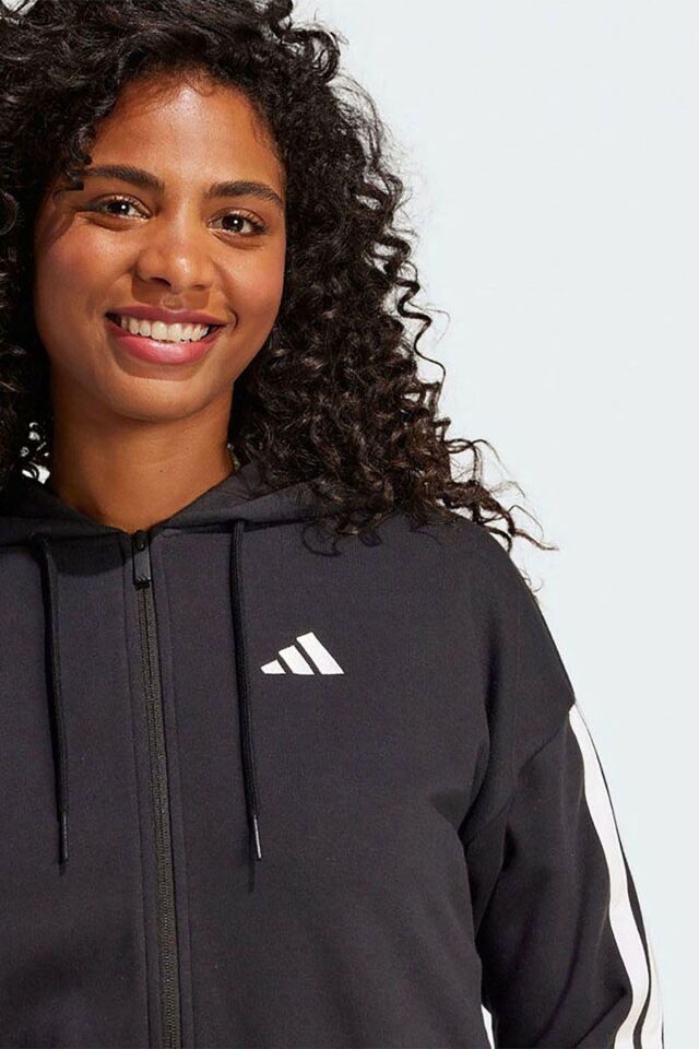 ADİDAS GÜNLÜK KADIN KAPÜŞONLU SWEATSHIRT W 3S FT FZ HD JE0052