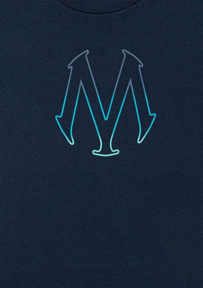 MAVİ ÇOCUK LOGO BASKILI LACİVERT TİŞÖRT 6610044-70490