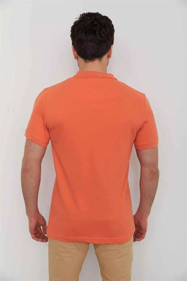 CAZADOR ERKEK 4613 POLO PİKE T-SHIRT 23YCEEO04613 MANDALİNA - M