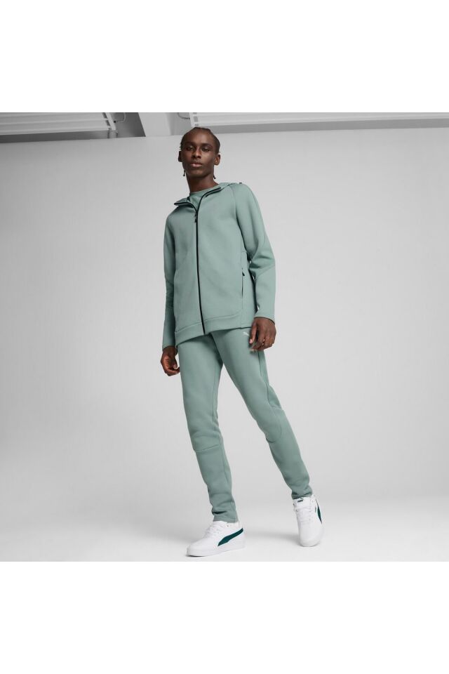 PUMA ERKEK EVOSTRIPE FULL-ZİP HOODİE EŞOFMAN ÜST 68461330