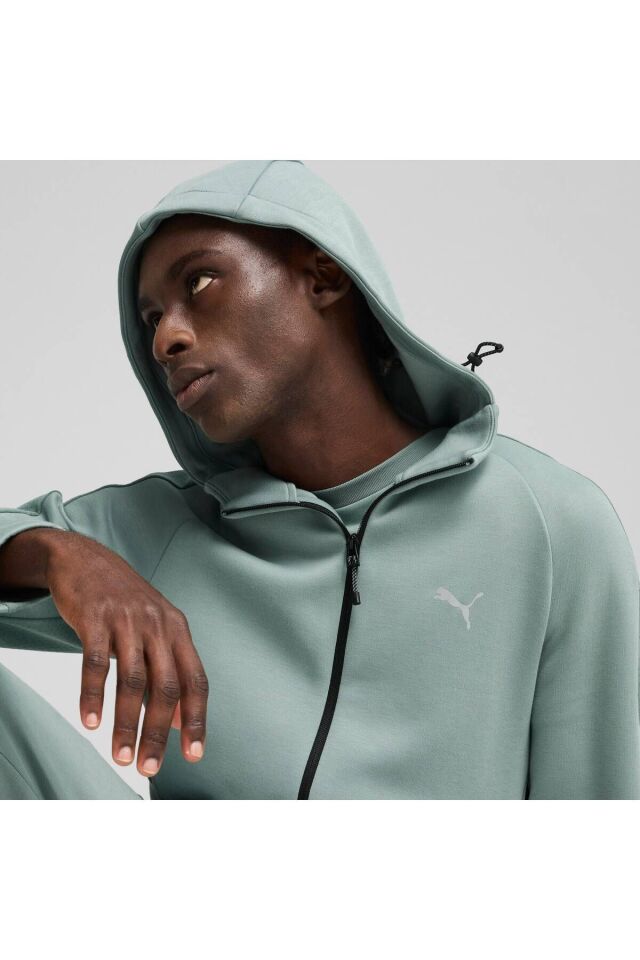 PUMA ERKEK EVOSTRIPE FULL-ZİP HOODİE EŞOFMAN ÜST 68461330