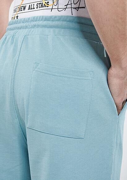 MAVİ ERKEK ÖRME ŞORT Taş Mavi 066935-70838 MAVİ - XS