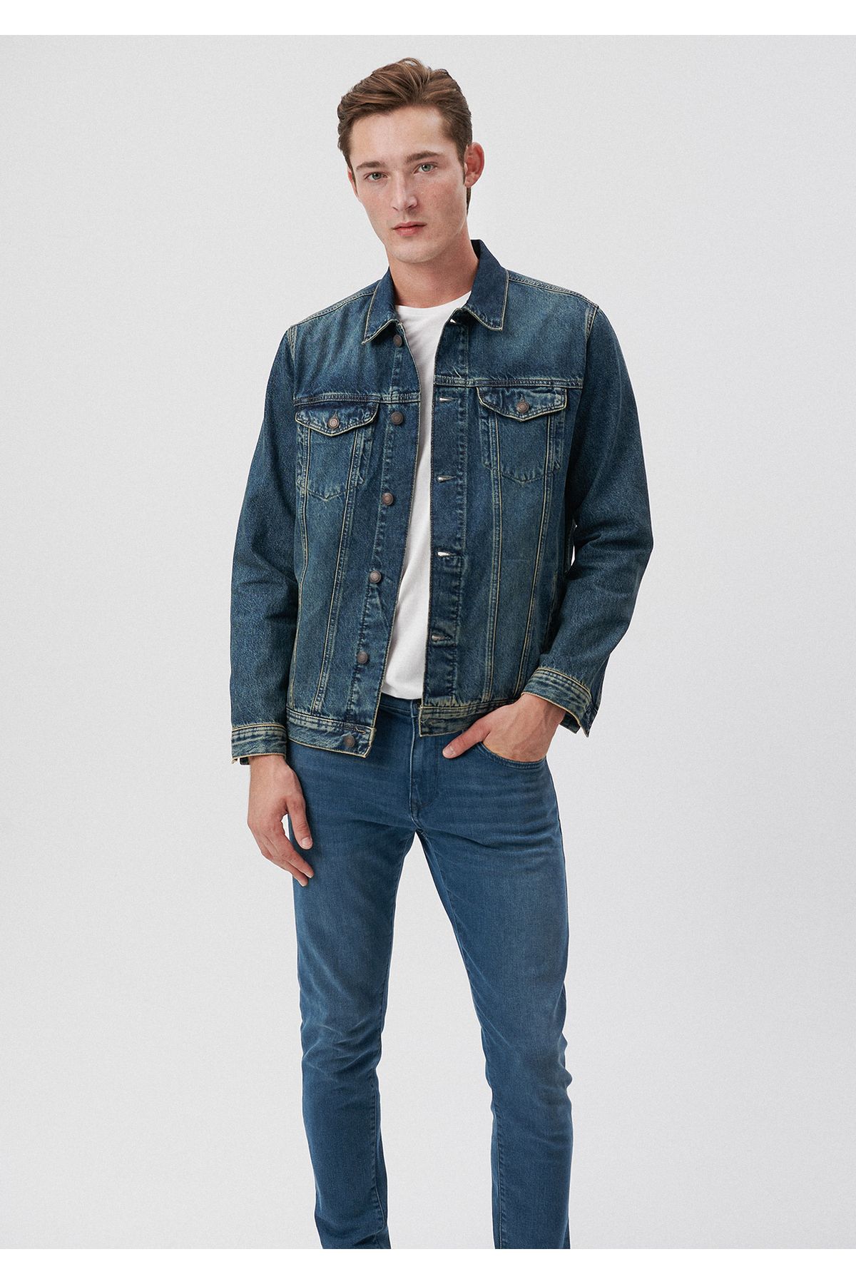 MAVİ ERKEK DRAKE CEKET Dusty Shaded Vintage Black 010143-85221