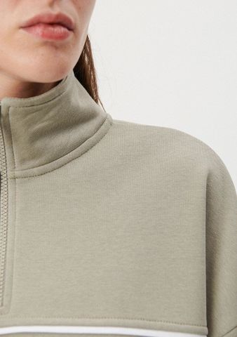 MAVİ KADIN YARIM FERMUARLI SWEATSHIRT Desert Sage 1S10007-85873