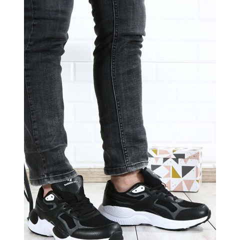 HAMMER JACK  ERKEK PARAMARİBO M SPOR AYAKKABI 101 21115-M SİYAH - 43