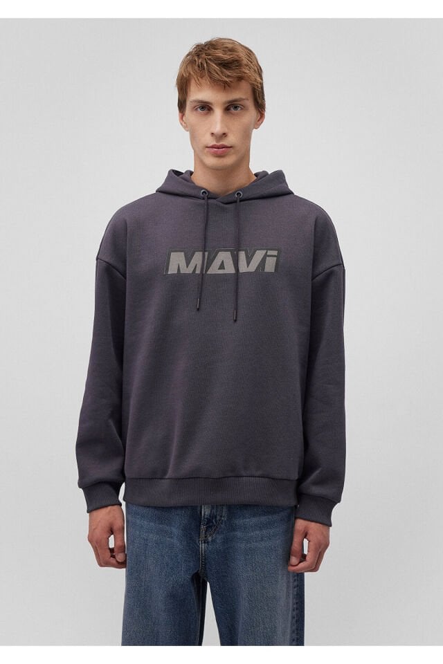MAVİ ERKEK MAVİ SWEATSHIRT Kömür 0S10202-70087