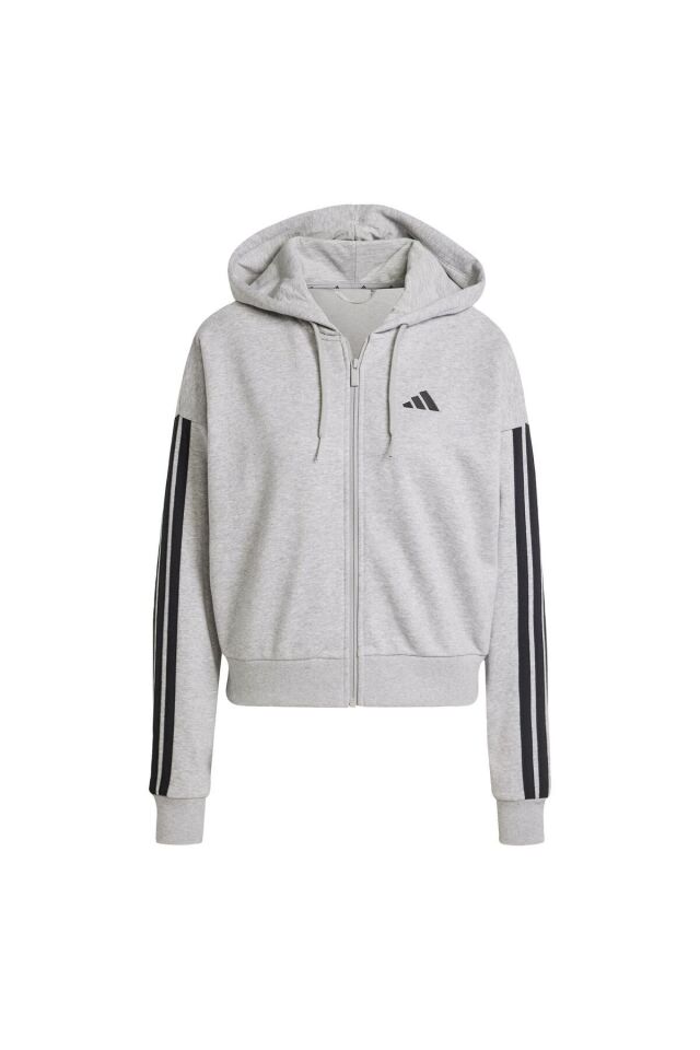 ADİDAS KADIN KAPÜŞONLU SWEATSHIRT W 3S FT FZ HD JE0055