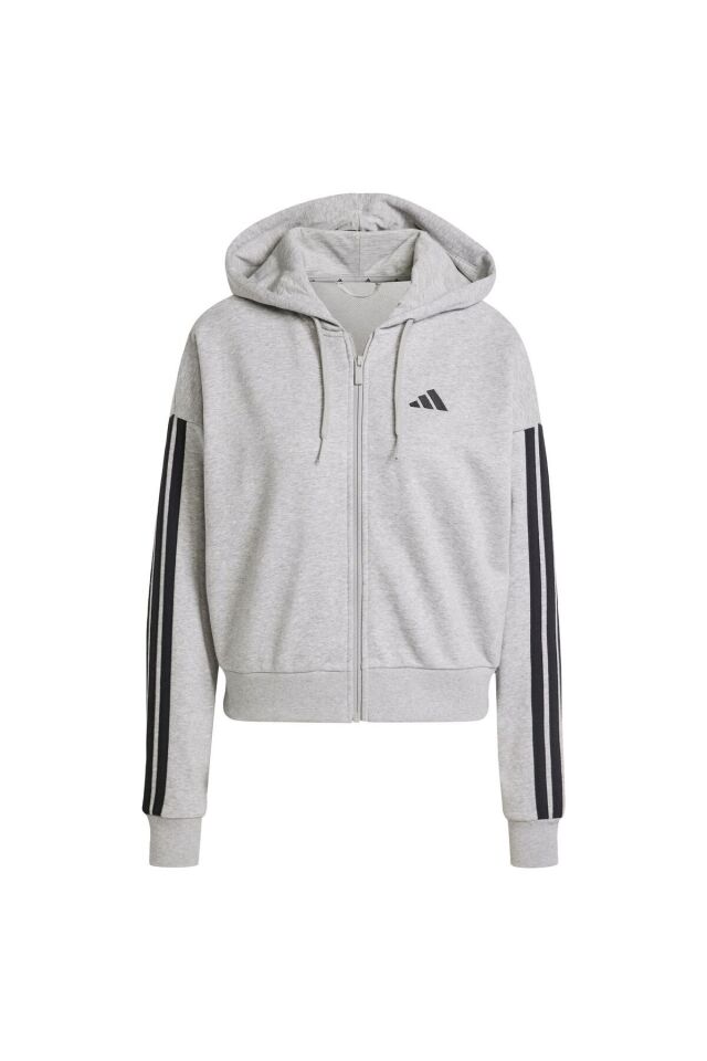 ADİDAS KADIN KAPÜŞONLU SWEATSHIRT W 3S FT FZ HD JE0055