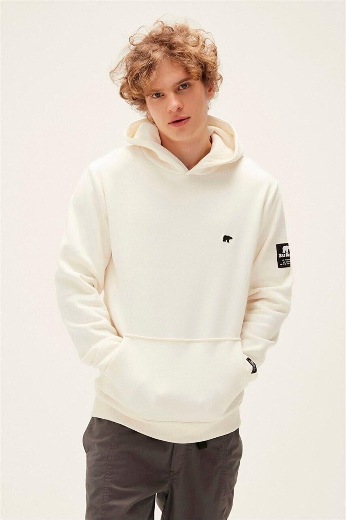 BAD BEAR ERKEK CORDLESS HOODIE 22.02.12.036