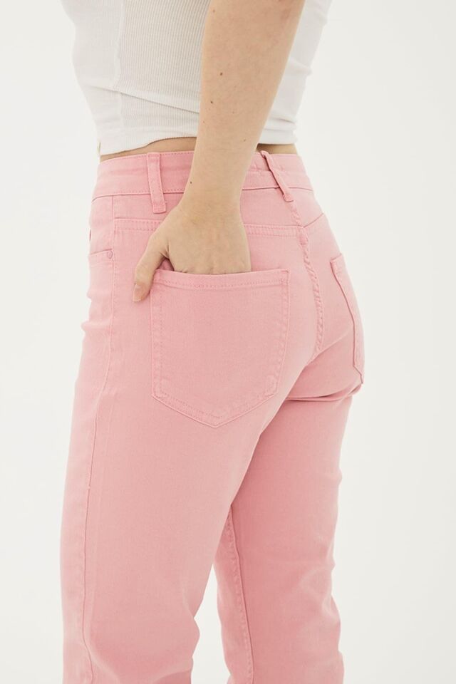 FASHION FRIENDS KADIN MOM PANTOLON 23Y-PNT0534K1 PEMBE - 42