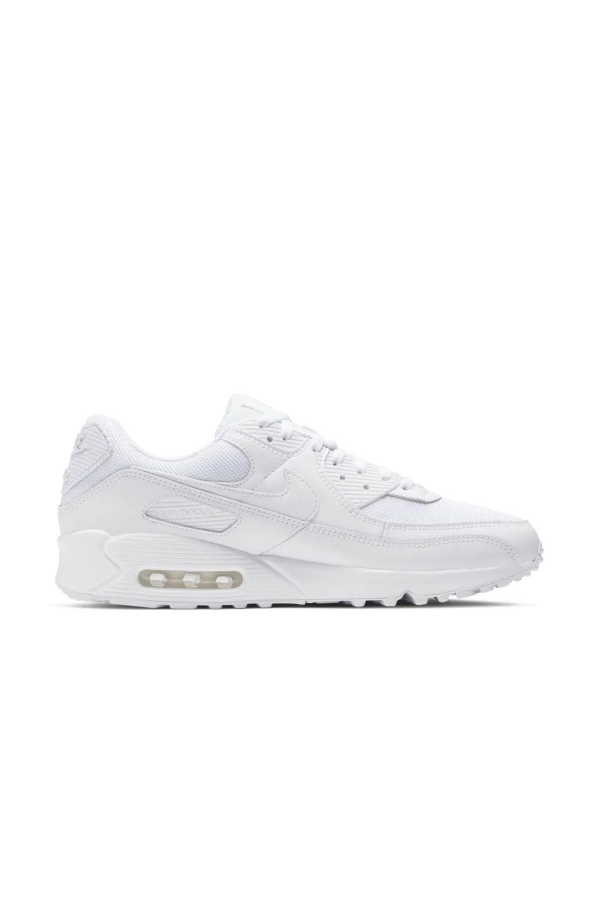 NIKE ERKEK  AIR MAX 90 SPOR AYAKKABI CN8490 BEYAZ - 43