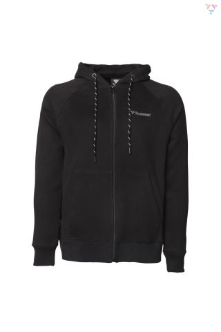 HUMMEL ERKEK FERMUARLI HOODIE HMLWESLEY ZIP HOODIE 921739 SİYAH - M
