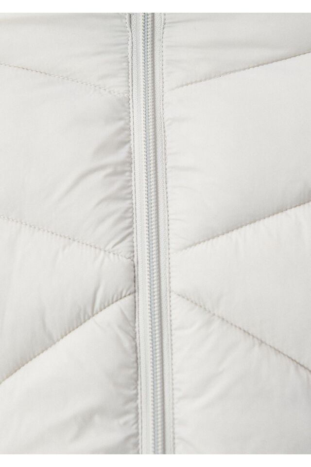 MAVİ KADIN DİK YAKA CEKET Pus Gri 110698-27105 Standart - XL