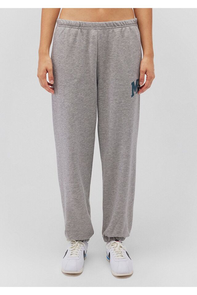 MAVİ KADIN ÖRME PANTOLON  Light Grey Melange 1010802-87033