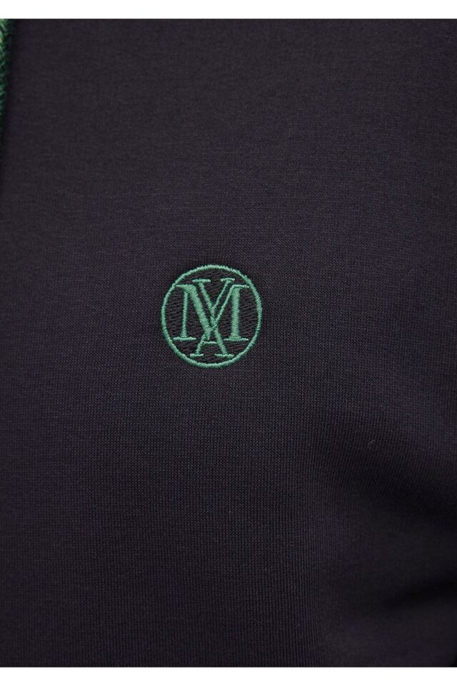 MAVİ ERKEK KAPÜŞONLU SWEATSHIRT Siyah 065809-900