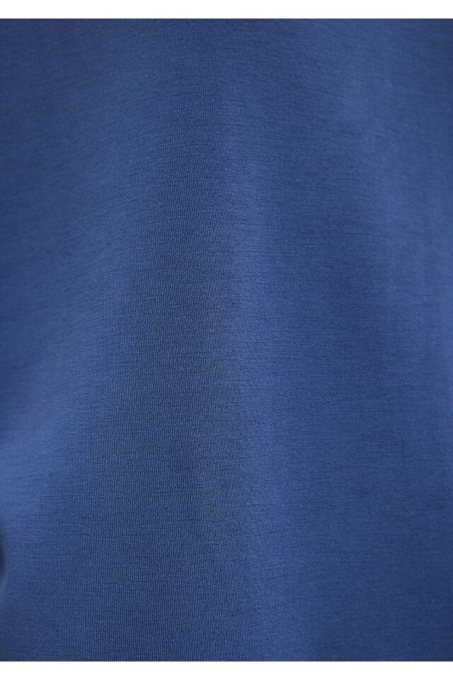 MAVİ KADIN OVERSİZE SWEATSHIRT Derin Mavi 168837-70491