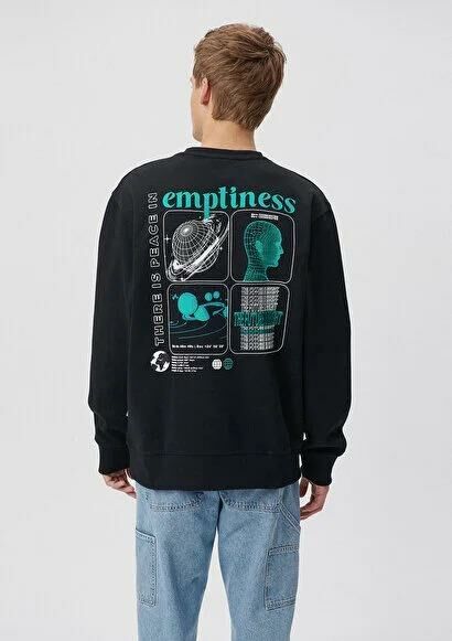 MAVİ ERKEK THE FUTURE IS BRIGHT BASKILI SWEATSHIRT 0S10038-900