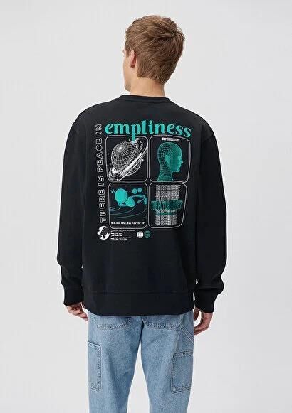 MAVİ ERKEK THE FUTURE IS BRIGHT BASKILI SWEATSHIRT 0S10038-900