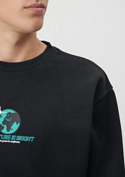 MAVİ ERKEK THE FUTURE IS BRIGHT BASKILI SWEATSHIRT 0S10038-900