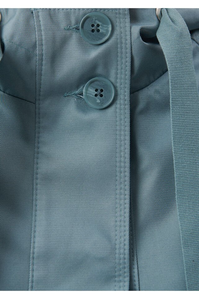 MAVİ KADIN KAPÜŞONLU CEKET Göl Mavisi 1110014-81324 MAVİ - M