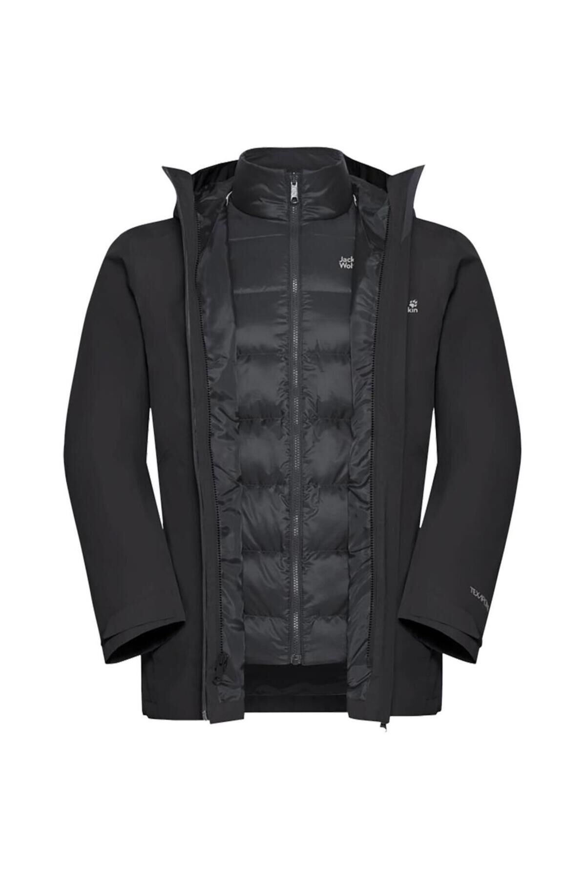 JACK WOLFSKIN ERKEK MONT ICECAPE 3IN1 DOWN JKT M RDS A65265