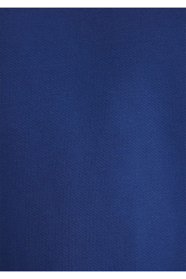 MAVİ ERKEK BİSİKLET YAKA SWEATSHIRT  Koyu Saks Mavi 0S10348-70722