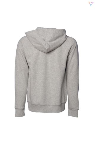 HUMMEL ERKEK FERMUARLI HOODIE HMLWESLEY ZIP HOODIE 921739 GREY MELANGE - XL