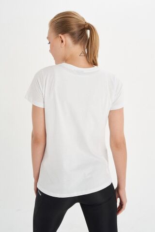 HUMMEL KADIN KISA KOL T-SHIRT FLOS T-SHIRT S/S 911504