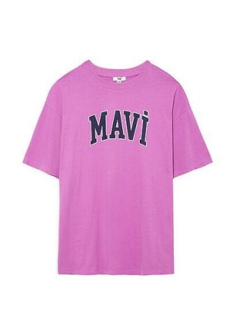 MAVİ KADIN MAVİ BASKILI TİŞÖRT Açık Mor 1600843-84032
